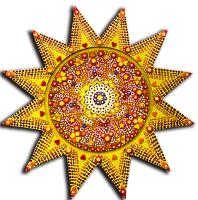 SOLD - Mandala sun