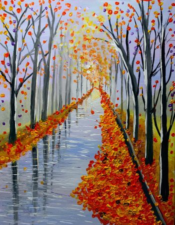 SOLD - Autumn Leaves