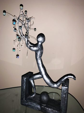SOLD - Sculpture - Universe in Motion - Image 3