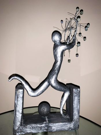 SOLD - Sculpture - Universe in Motion - Image 8