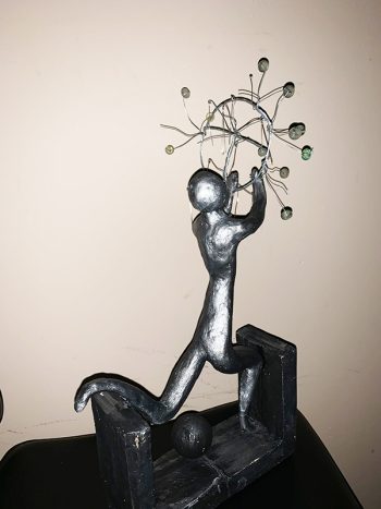 SOLD - Sculpture - Universe in Motion - Image 9