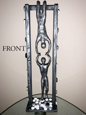 SOLD - Sculpture: Power Couple - Image 4