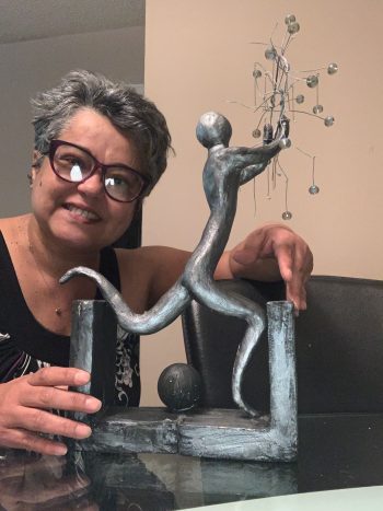 SOLD - Sculpture - Universe in Motion - Image 2