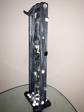 SOLD - Sculpture: Power Couple - Image 5
