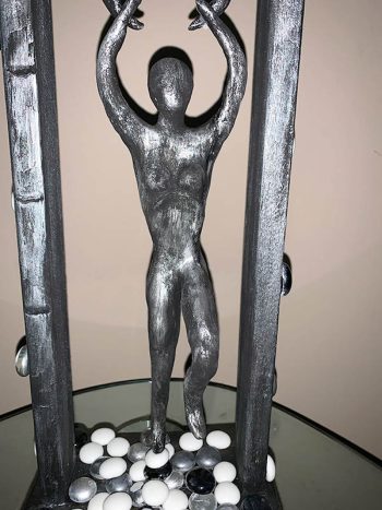SOLD - Sculpture: Power Couple - Image 7