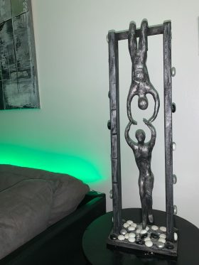 SOLD - Sculpture: Power Couple