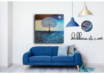 Field of blue hydrangeas. - Image 2